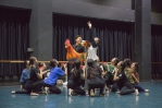 舞蹈“鸡公榄”排练现场 - 华南师范大学