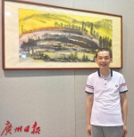 孤独的25岁“孩子”王少聪，仅花2小时作画，成品震撼人心 - 广东大洋网