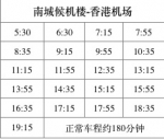 今起东莞南城候机楼—香港班车加密 - News.Timedg.Com