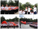 我校举行庆祝建党98周年入党宣誓仪式 - 华南农业大学