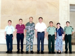 校领导带队到省军区相关部门进行慰问 - 华南农业大学