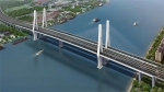 洛溪大桥新桥初现英姿 两侧将建2.5米宽人行道 - 广东大洋网