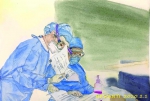 广州番禺90后护士手绘漫画 致敬一线“白衣战士” - 新浪广东