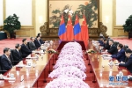 习近平同蒙古国总统巴特图勒嘎会谈 - News.21cn.Com