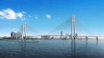 预计2021年竣工，南沙红莲大桥刷新进度条 - 广东大洋网