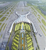 白云机场T3航站楼首露雏形，一个有着小蛮腰的“H”！ - 广东大洋网