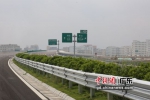 已建成即将通车的汕湛高速潮南段。潮南宣供图 - 中国新闻社广东分社主办