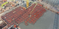 1.1万平方米！广州恒大足球场场心地下室结构全面封顶 - 广东大洋网