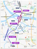 海珠湾隧道开工 未来中心城区15分钟可达广州南站 - 广东大洋网