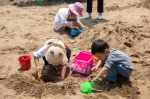 踏浪踩沙，南沙滨海沙滩成珠三角游客热门打卡点 - 广东大洋网