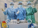 一年多时间，他创作抗疫主题系列油画13幅 - News.Timedg.Com