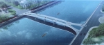 二沙涌人行桥设计细节曝光，玻璃景观桥面透射“鱼水情” - 广东大洋网