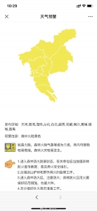 天气干燥，注意防火！广州各区森林火险黄色预警生效中 - 广东大洋网