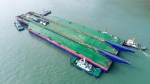 亚洲第一大海工驳船在南沙改装交付 - 广东大洋网