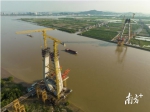 南中高速新进展：洪奇门特大桥主塔施工突破百米 - 广东大洋网