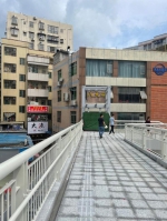 广州大道快捷化系统改造新进展：高领宾馆人行天桥投入使用 - 广东大洋网