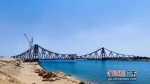 图为埃及苏伊士运河双翼平旋铁路大桥旧桥升级改造工程。 作者 中建钢构 供图 - 中国新闻社广东分社主办