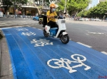 上新了！广州这一路口设置彩色非机动车等待区 - 广东大洋网