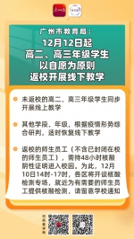 12月12日起，广州高二、高三学生以自愿为原则返校 - 广东大洋网