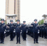 图为惠州举行中国人民警察节升警旗仪式现场。 作者 黄辉延摄 - 中国新闻社广东分社主办