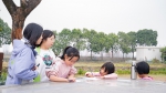 许钦松艺术基金会走入大吉沙岛 与孩子们共绘社区地图 - 新浪广东