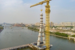 广佛大桥百米主塔封顶，预计明年建成通车 - 广东大洋网