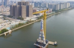 广佛大桥百米主塔封顶，预计明年建成通车 - 广东大洋网
