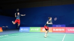 华师羽毛球健儿程星（左一）勇夺2023中国（杭州）国际羽毛球挑战赛混双冠军 - 华南师范大学
