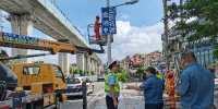 省道S118线（增城区）拆除30块非公路标志 - 广东大洋网